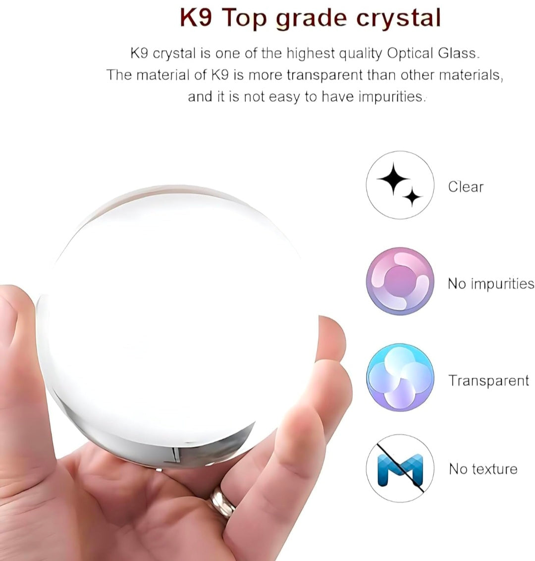 HAPPY BIRTHDAY – Celebration Crystal Globe Night Lamp | 3D Laser‑Etched Cake & Stars, Warm Wood LED Base, Cheerful Gift for Parties, Milestones, and Everyday Joy 🎂✨🎉🌙🎁👑❤️