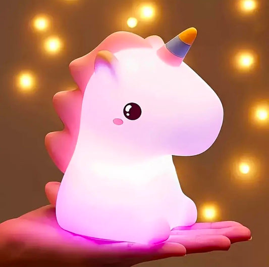 ☁️🦄💡🌈✨ Cloud Night Light Unicorn 🦄 | Color-Changing LED Mood Lamp 🌙 | Soft Silicone Touch 🍼 | Rechargeable & Portable 🔋 | Adorable Room Decor 🏡✨ | Perfect Gift 🎁 for Kids 👶, Toddlers 🍼, Teens 💎 & Valentine’s Day 💓 ☁️🦄💡🌈✨